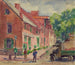 Vieux Georgetown DC - Susan Brown Chase — vy av konstverket