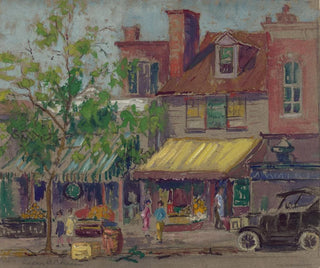 Pavé de la 22e rue à Washington DC - Susan Brown Chase — vy av konstverket