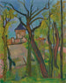 Landskap vid Saint - Bernard, Ain - Suzanne Valadon — vy av konstverket