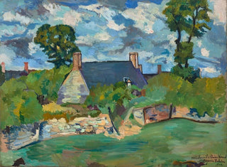 Landskap av Gand - Suzanne Valadon — vy av konstverket