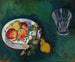 Naturtavla med frukter och ett glas - Suzanne Valadon — vy av konstverket