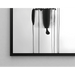 Målning Design – Reflets Enigmatiques | Poster Abstrakt Svart och Vitt Minimalist