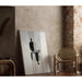 Målning Design – Reflets Enigmatiques | Poster Abstrakt Svart och Vitt Minimalist