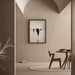Målning Design – Silhuetter av Stadsmiljöer | Poster Svart och Vitt Minimalistisk Modern | Poster Renodlad för Modern Inredning