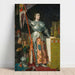 Reproduktion av målningen - Jeanne d'Arc en Armure