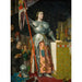 Reproduktion av målningen - Jeanne d'Arc en Armure