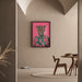 Målning Leopard - Tropical och Pop Art-stil