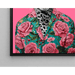 Målning Leopard - Tropical och Pop Art-stil