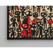Pop Art-målning – Abstrakta figurer | Poster för urban grafisk röd och svart