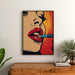 Pop Art-målning – Läppstift | Poster Glamour Färgglad Stil Lichtenstein
