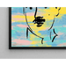 Street Art Målning – Charlie Chaplin Pastell | Poster Pop Art Färgglad Stil Minimalistisk