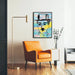 Street Art Målning – Charlie Chaplin Pastell | Poster Pop Art Färgglad Stil Minimalistisk
