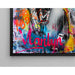 Street Art-målning – Marilyn Monroe ikonisk | Poster Pop Art Graffiti i färg | Modern urban poster av en berömd stjärna