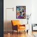 Street Art-målning – Marilyn Monroe ikonisk | Poster Pop Art Graffiti i färg | Modern urban poster av en berömd stjärna