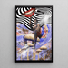 Street Art-målning – Psykedelisk Serenity | Poster Pop Art Surrealistisk med Svampar och Spiral