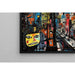 Målning Street Art – Vibrance Urbaine | Poster Färgglad Stil Graffiti Pop Art