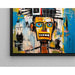 Målning Street Art – Visage Mécanique de la Rue | Poster Murale Pop Art Style Basquiat