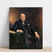 Reproduktion av målningen Winston Churchill - Oswald Hornby Joseph Birley