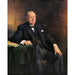 Reproduktion av målningen Winston Churchill - Oswald Hornby Joseph Birley