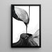 Dekorativ designposter – Fusion Organique | Poster Svart och Vit Elegant Abstrakt