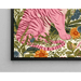 Målning tiger - Tiger Rosa Floral