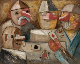 Tadeusz Makowski - Card game.webp