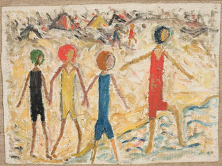 Tadeusz Makowski - Children on a beach.webp