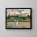 Esplanade des Invalides - Tadeusz Makowski — inramlat konstverk på väggen