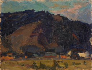 Tadeusz Makowski - View of a village against the background of a mountain.webp