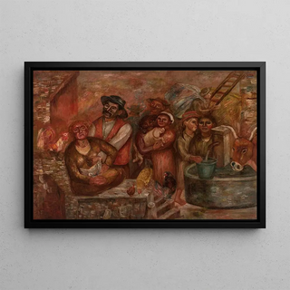 Tadeusz Makowski - Villagers.webp