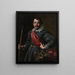 Portrait av en man - Tanzio da Varallo — inramlat konstverk på väggen