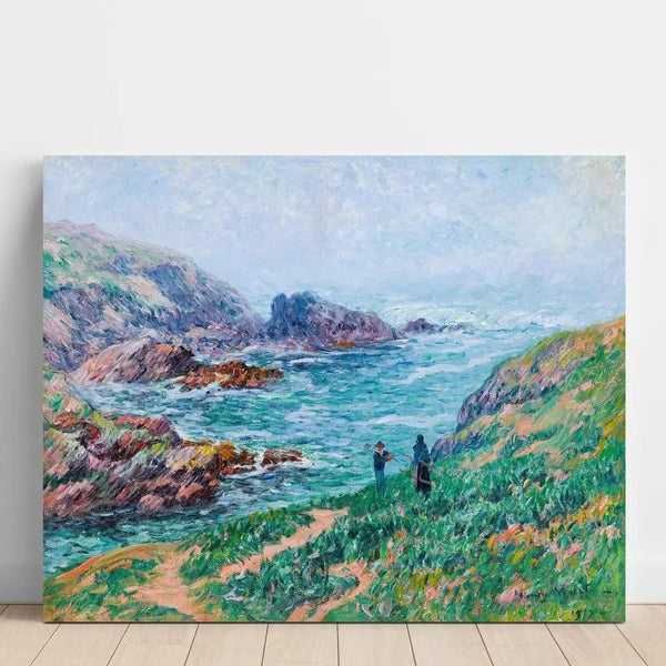 Temps brumeux en Bretagne - Henry Moret | Reproduction Tableau Décoration murale affiche copie