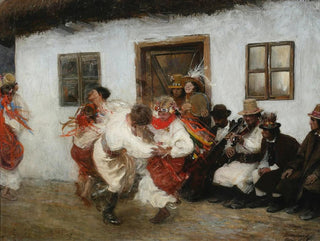 Teodor Axentowicz - Ukrainian folk dance.webp