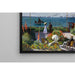 Reproduktion av målningen Terrass vid Sainte-Adresse av Claude Monet