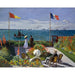 Reproduktion av målningen Terrass vid Sainte-Adresse av Claude Monet