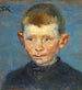 Tête d'un garçon - Peder Severin Krøyer — vy av konstverket