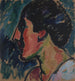 Reproduktion av målningen Tête d'un jeune - Alexej von Jawlensky
