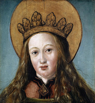 Tête d'une Sainte Femme - Hans Holbein le Vieux