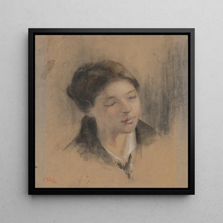 Tête d'une fille - Ludovico Ordóñez
