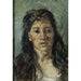 Reproduktion av målningen av en prostitués huvud - Vincent van Gogh
