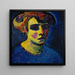 Tête de femme - Alexej von Jawlensky — inramlat konstverk på väggen
