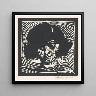 Tête de femme - Henri Jonas