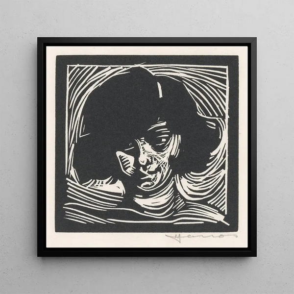 Tête de femme - Henri Jonas