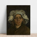 Reproduktion av målningen Tête de femme - Vincent van Gogh