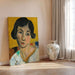 Reproduktion av målningen Tête de femme penchée (Lorette) - Henri Matisse
