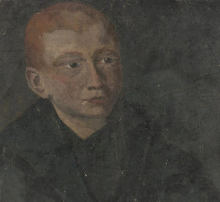 Tête de garçon aux cheveux roux - Carel Adolph Lion Cachet