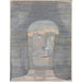 Reproduktion av målningen Tête de l'athlète - Paul Klee