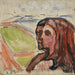 Tête par tête dans le paysage - Edvard Munch — vy av konstverket