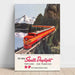 Den nya Shasta Daylight Portland – San Francisco | Poster vintage