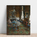 Reproduktion av målningen The salin Bourgeois - James Ensor
